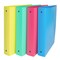 C-Line Products 3Ring Poly Binder, 1 12 Inch Capacity Color May Vary Set of 12 Binders, 12PK 31720-DS - alternate 1
